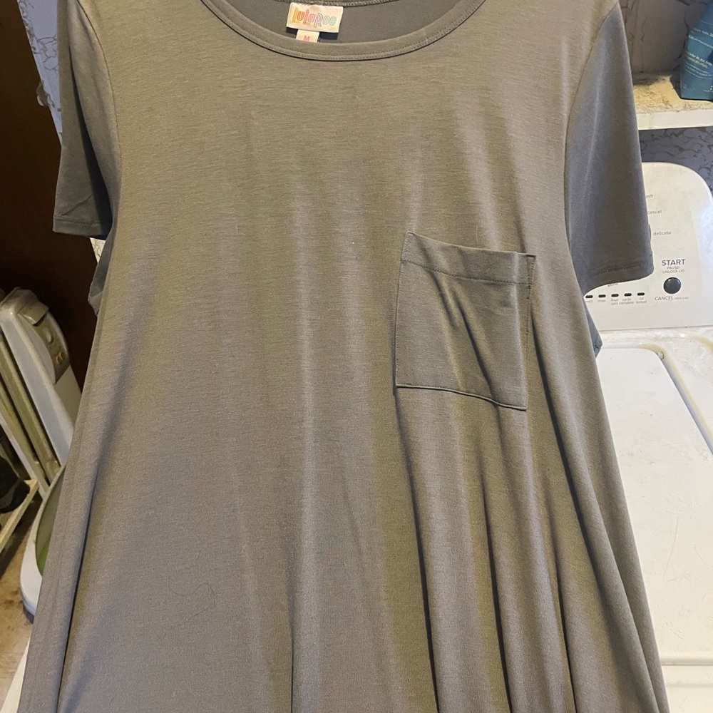 Lularoe Carly dress jersey knit fabric